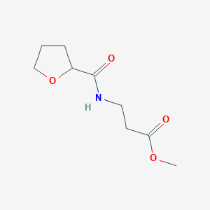 molecular formula C9H15NO4 B1444852 Methyl 3-(oxolan-2-ylformamido)propanoate CAS No. 1250404-71-7