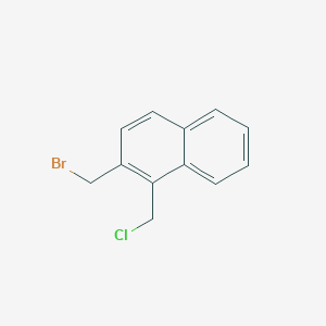 2-(Bromomethyl)-1-(chloromethyl)naphthalene