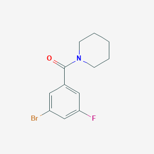 1-(3-Bromo-5-fluorobenzoyl)piperidine