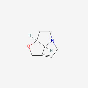 2,4,6,7,7a,7b-Hexahydrofuro[2,3,4-gh]pyrrolizine