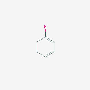 B14448650 1-Fluorocyclohexa-1,3-diene CAS No. 76356-93-9