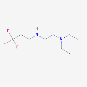 Diethyl({2-[(3,3,3-trifluoropropyl)amino]ethyl})amine