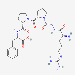 N~5~-(Diaminomethylidene)-L-ornithylglycyl-L-prolyl-L-prolyl-L-phenylalanine