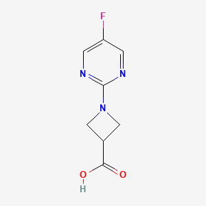 B1444869 1-(5-Fluoropyrimidin-2-yl)azetidine-3-carboxylic acid CAS No. 1289387-13-8