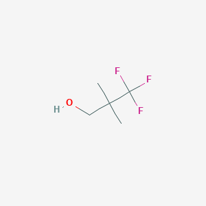 molecular formula C5H9F3O B1444879 3,3,3-三氟-2,2-二甲基丙醇 CAS No. 1895296-01-1