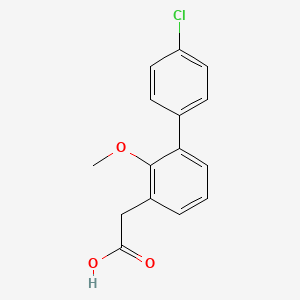 3-Biphenylacetic acid, 4'-chloro-2-methoxy-