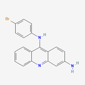 N9-(4-Bromophenyl)-3,9-acridinediamine