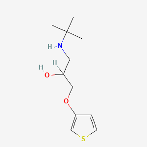 1-(tert-Butylamino)-3-(3-thienyloxy)-2-propanol