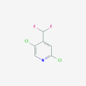 2,5-Dichloro-4-(difluoromethyl)pyridine