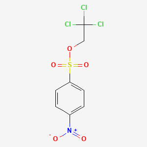 Benzenesulfonic acid, p-nitro-, 2,2,2-trichloroethyl ester