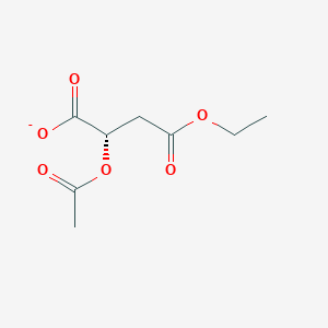 (2S)-2-(Acetyloxy)-4-ethoxy-4-oxobutanoate