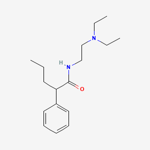 N-(2-(Diethylamino)ethyl)-2-phenylvaleramide