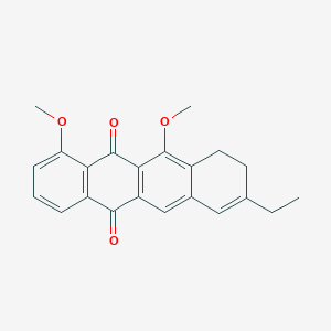 9-Ethyl-4,6-dimethoxy-7,8-dihydrotetracene-5,12-dione