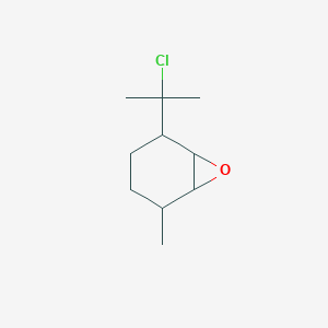 2-(2-Chloropropan-2-yl)-5-methyl-7-oxabicyclo[4.1.0]heptane