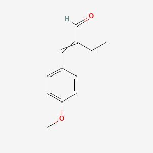 2-[(4-Methoxyphenyl)methylidene]butanal