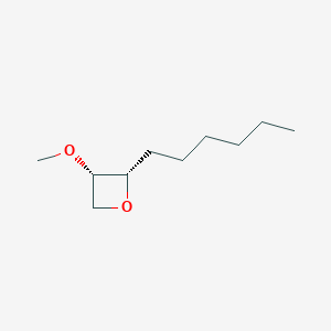 (2S,3S)-2-Hexyl-3-methoxyoxetane