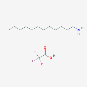 Trifluoroacetic acid--dodecan-1-amine (1/1)