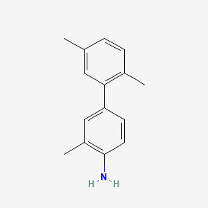 4-Biphenylamine, 3,2',5'-trimethyl-