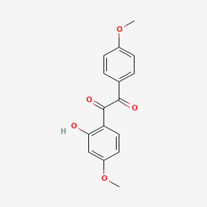 1-(2-Hydroxy-4-methoxyphenyl)-2-(4-methoxyphenyl)ethane-1,2-dione