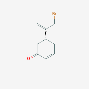 (5R)-5-(3-bromoprop-1-en-2-yl)-2-methylcyclohex-2-en-1-one