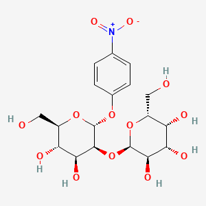 4-Nitrophenyl 2-O-alpha-D-galactopyranosyl-alpha-D-mannopyranoside