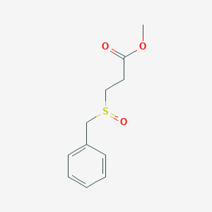 Methyl 3-(phenylmethanesulfinyl)propanoate