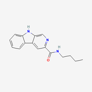 N-Butyl-9H-beta-carboline-3-carboxamide