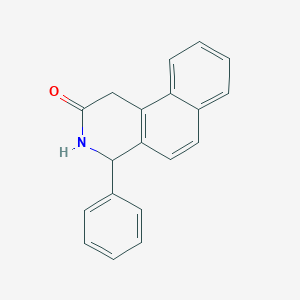 Benz[f]isoquinolin-2(1H)-one, 3,4-dihydro-4-phenyl-