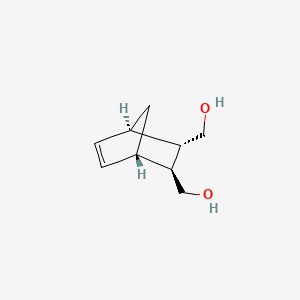 molecular formula C9H14O2 B14449420 Bicyclo[2.2.1]hept-5-ene-2,3-dimethanol, (1R,2S,3S,4S)- CAS No. 78037-77-1