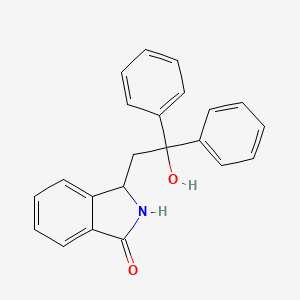 3-(2-Hydroxy-2,2-diphenylethyl)-2,3-dihydro-1H-isoindol-1-one