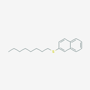 2-(Octylsulfanyl)naphthalene