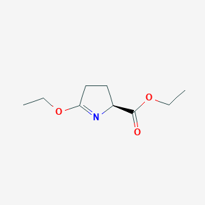 Ethyl (2S)-5-ethoxy-3,4-dihydro-2H-pyrrole-2-carboxylate