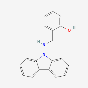 2-{[(9H-Carbazol-9-YL)amino]methyl}phenol