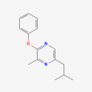 5-Isobutyl-3-methyl-2-phenoxypyrazine