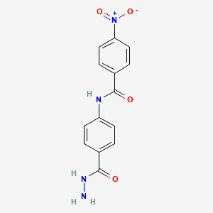 N-[4-(Hydrazinecarbonyl)phenyl]-4-nitrobenzamide