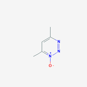 4,6-Dimethyl-1-oxidotriazin-1-ium