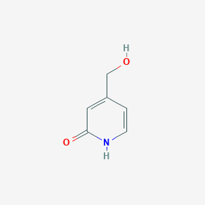 molecular formula C6H7NO2 B144497 4-(羟甲基)吡啶-2(1H)-酮 CAS No. 127838-58-8