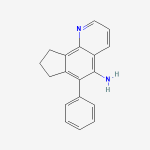 6-Phenyl-8,9-dihydro-7H-cyclopenta[h]quinolin-5-amine