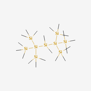 Pentasilane, 1,1,1,3,3,5,5,5-octamethyl-2,2,4,4-tetrakis(trimethylsilyl)-