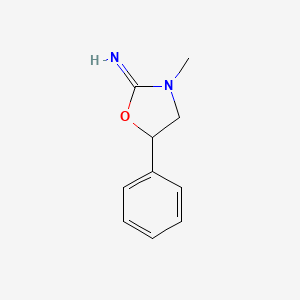 3-Methyl-5-phenyl-1,3-oxazolidin-2-imine