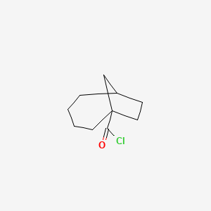 Bicyclo[4.2.1]nonane-1-carbonyl chloride