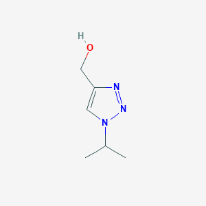 molecular formula C6H11N3O B1444989 (1-Isopropyl-1H-1,2,3-triazol-4-yl)methanol CAS No. 1249227-50-6