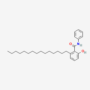 2-Hydroxy-6-pentadecyl-N-phenylbenzamide