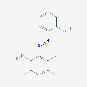 6-[2-(2-Hydroxy-3,5,6-trimethylphenyl)hydrazinylidene]cyclohexa-2,4-dien-1-one