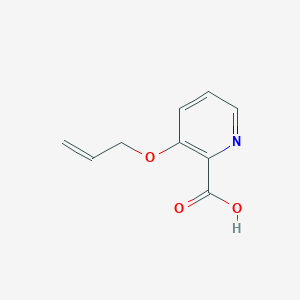 molecular formula C9H9NO3 B1445010 3-(Prop-2-en-1-yloxy)pyridine-2-carboxylic acid CAS No. 1250286-87-3