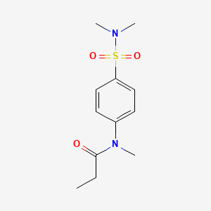 N-[4-(Dimethylsulfamoyl)phenyl]-N-methylpropanamide