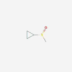 (Methanesulfinyl)cyclopropane