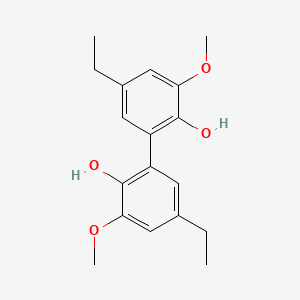 5,5'-Diethyl-3,3'-dimethoxy[1,1'-biphenyl]-2,2'-diol