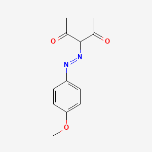 3-[(E)-(4-Methoxyphenyl)diazenyl]pentane-2,4-dione