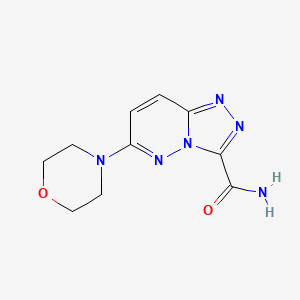 6-(Morpholin-4-yl)[1,2,4]triazolo[4,3-b]pyridazine-3-carboxamide